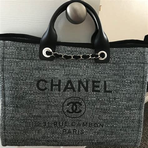 chanel tote bag large|chanel handbags large tote bag.